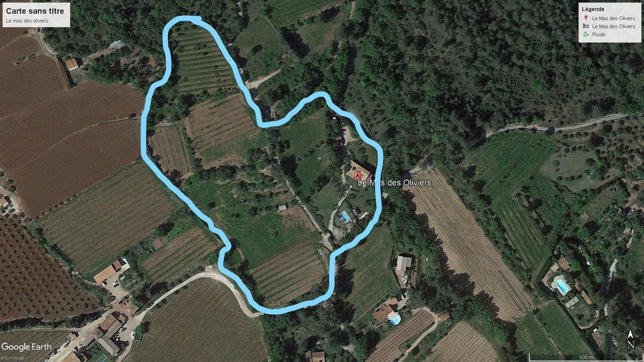 Le Mas Des Oliviers Puget-Ville Екстериор снимка